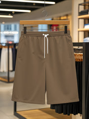 Men's Vintage Casual Set (Top & Bottom) with Crew Neck and Pattern Print