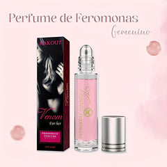 Romantic Pheromone Perfume for Women | Long-Lasting Attraction Fragrance to Enhance Charm & Confidence | Infused with Human Pheromones | Portable Tumbler Design Couples Gift | Roll-On 10ml (Optional Size)