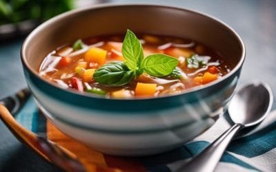 Cómo Preparar Una Deliciosa Sopa De Verduras Asadas En Casa