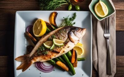 Pescado A La Plancha Con Limón Y Especias – Una Opción Ligera Y Sabrosa