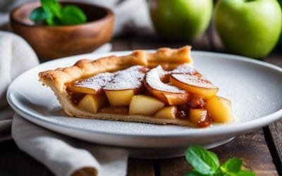 Tarta De Manzana Sin Azúcar – Postre Delicioso Y Saludable