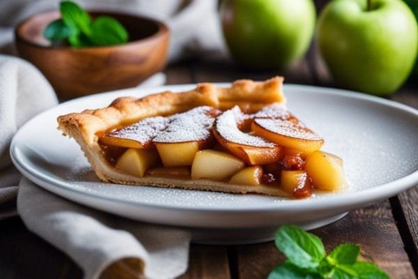 Tarta De Manzana Sin Azúcar – Postre Delicioso Y Saludable