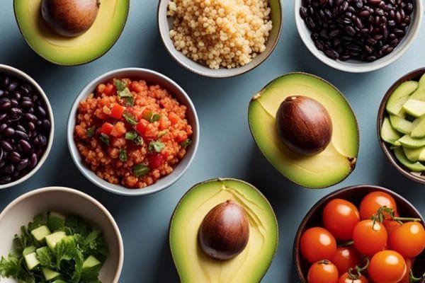 Guía Paso A Paso – Ensalada De Quinoa Con Aguacate Y Frijoles Negros